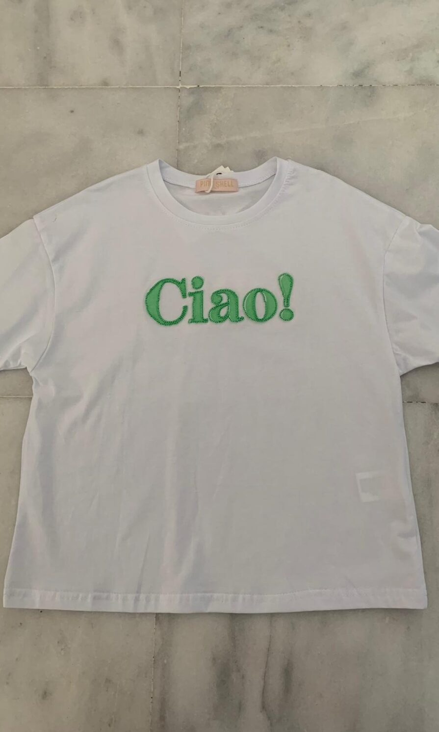 camiseta ciao niña