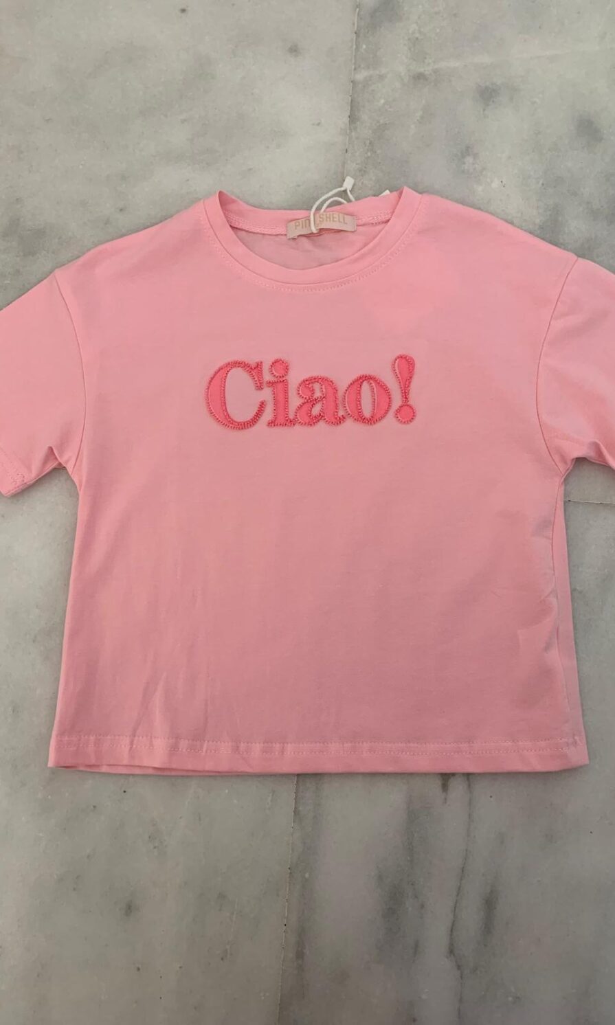 camiseta ciao niña
